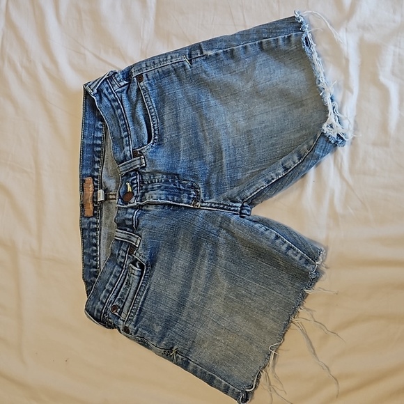 Abercrombie & Fitch Denim Cut off Shorts Size 4 - Picture 1 of 5